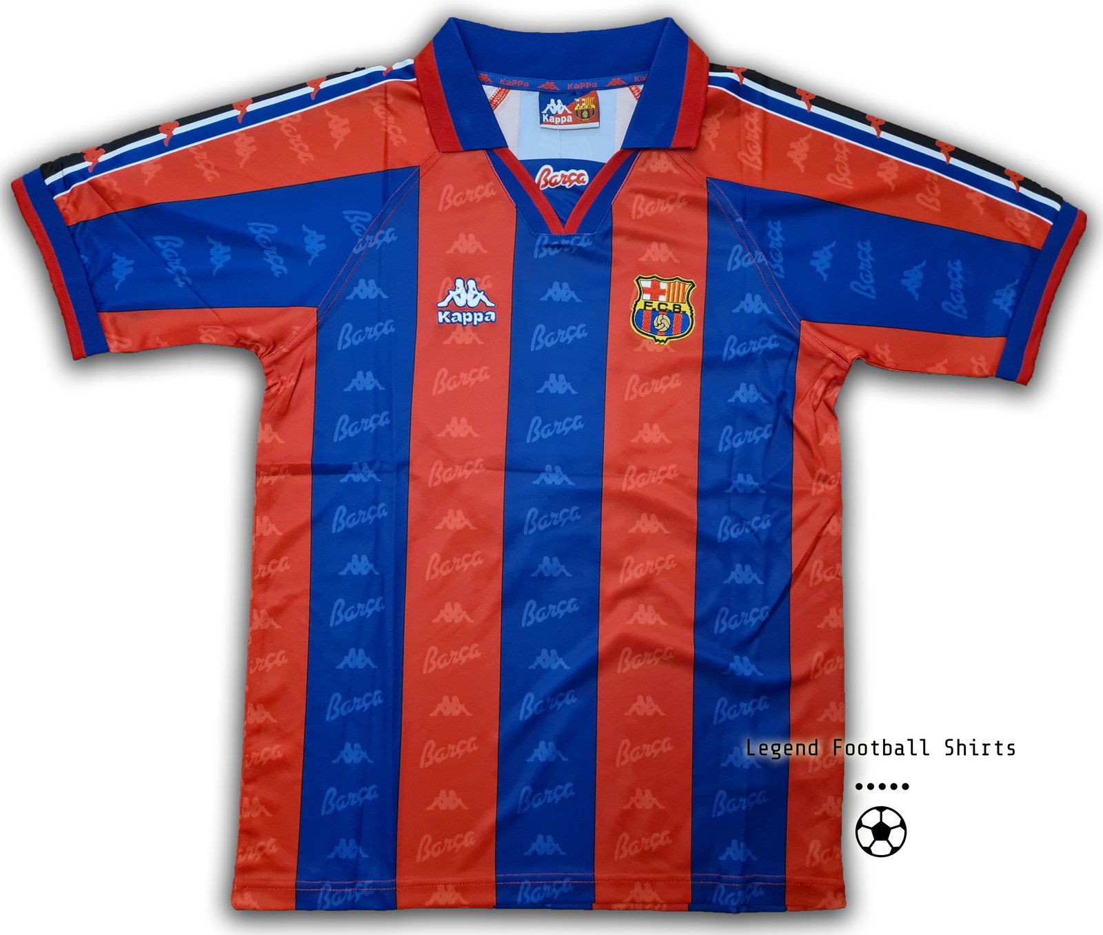 Barcelona 1996 1997 shirt RONALDO | Legend Football Shirts